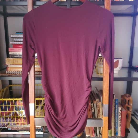 Anthropologie plum keyhole top - Picture 8 of 8